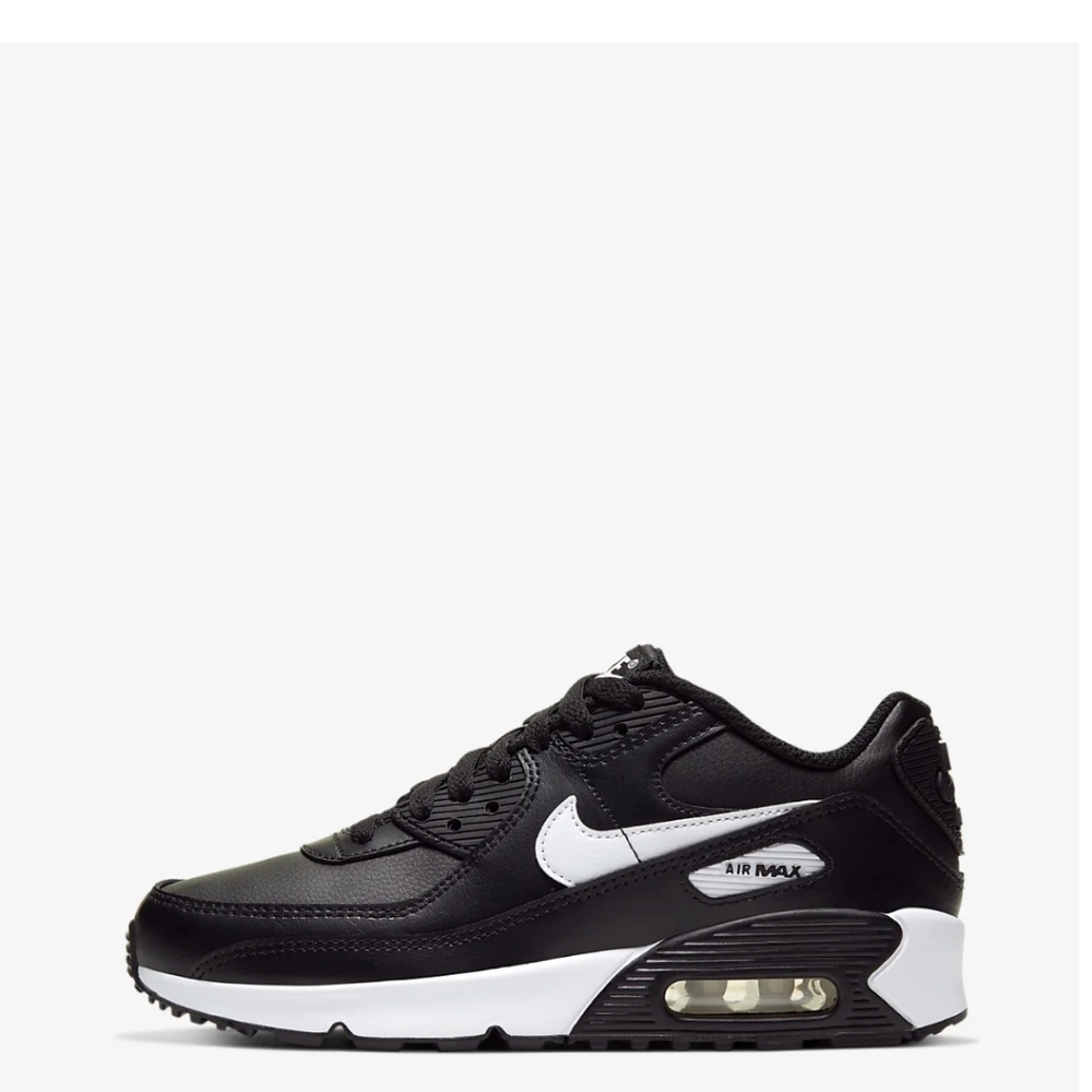 Black and white nike air max